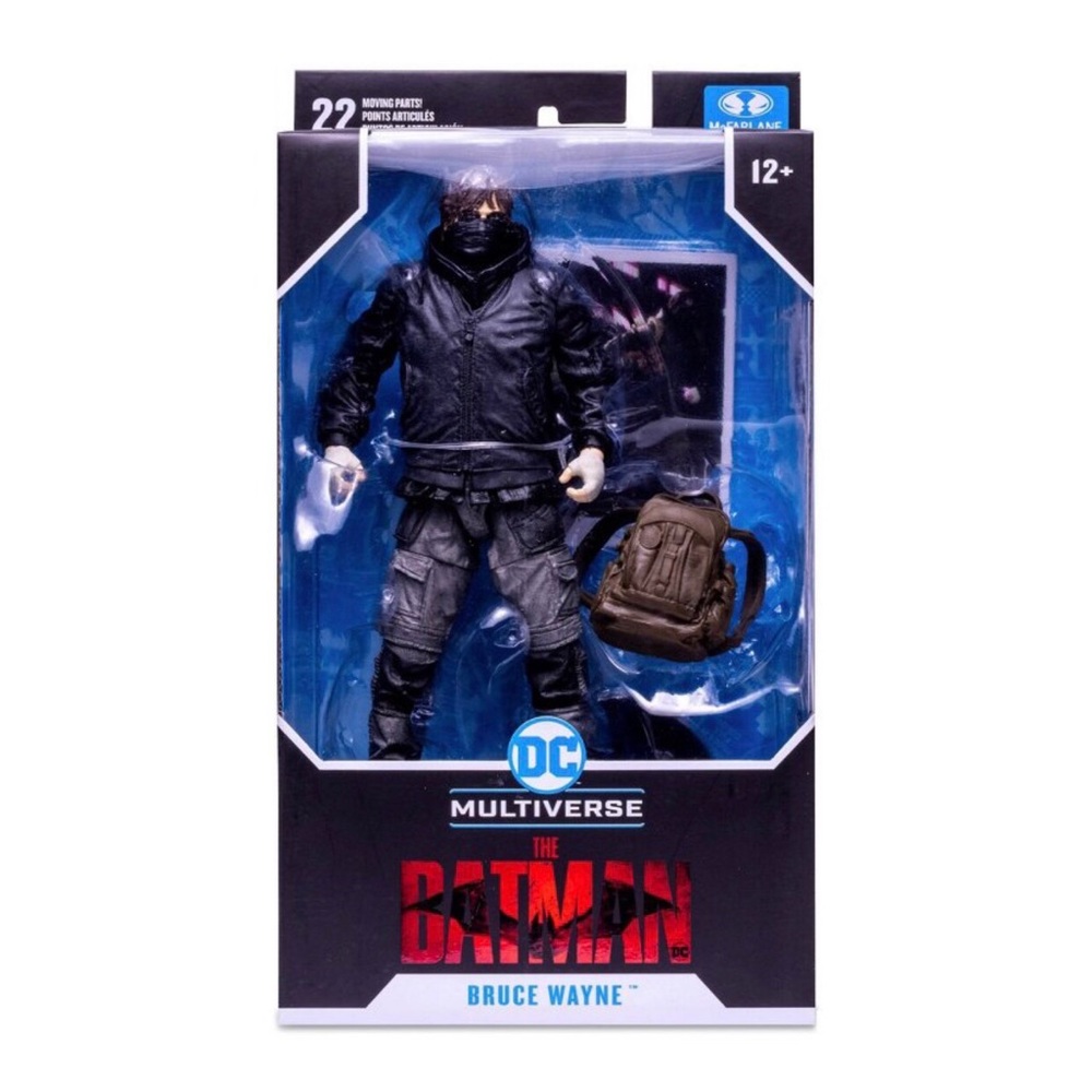 The Batman 2022 Bruce Wayne Masked Action Figure - McFarlane Toys DC Multiverse